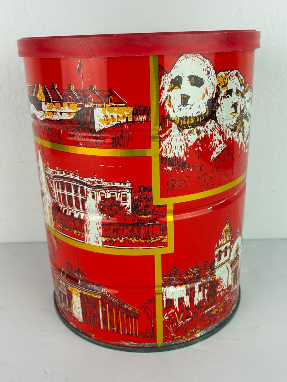 Bicentennial 1976 USA Commemorative Coffee Can Edward’s